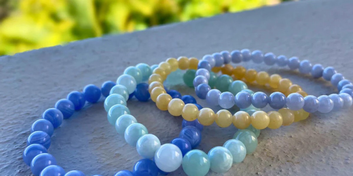 Angelic Awareness Angelite Bracelet: A Gateway to Spiritual Clarity and Inner Peace
