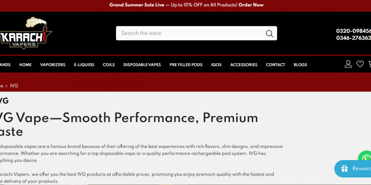 IVG Disposable Vape Price in Pakistan: Complete Buying Guide